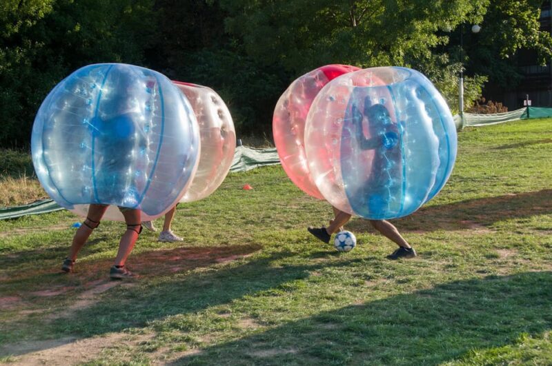 Warsaw: Bubble Football - Safety and Equipment