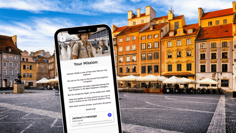Warsaw: City Exploration Game and Tour on Your Phone - Key Points