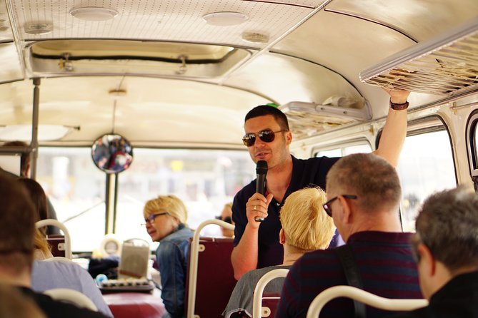 Warsaw City Sightseeing in a Retro Bus for Groups - Included in Tour