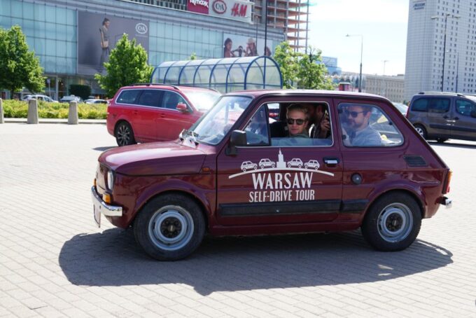 Warsaw: Communist History Self-Driving Tour - Driving the Fiat 126p Toddler