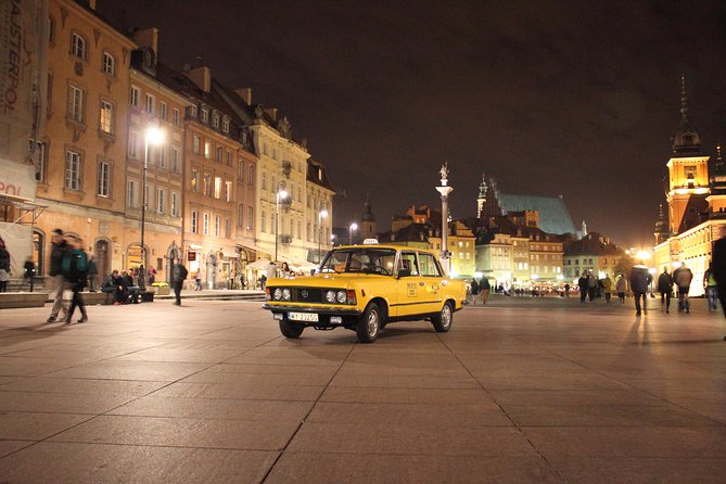 Warsaw Evening Private Tour by Retro Fiat - Inclusions