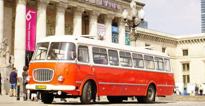 Warsaw: Highlights Guided Retro Bus Tour - Inclusions and Exclusions