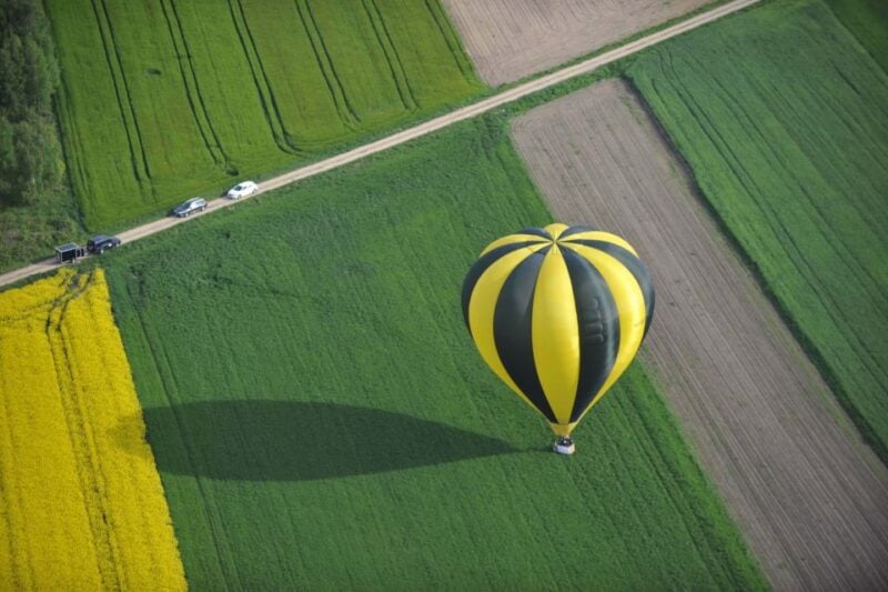 Warsaw: Hot Air Balloon Flight and Tykocin or Narew NP Visit - Departure and Flight