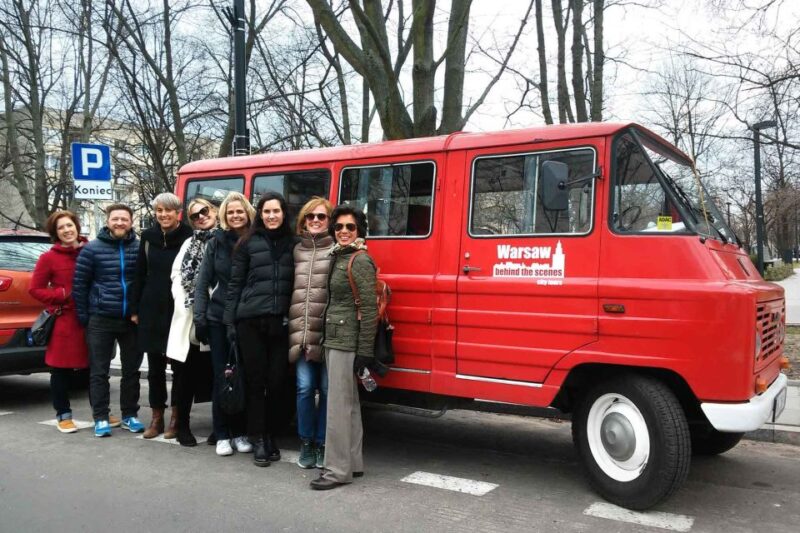 Warsaw: Jewish Ghetto Private Tour by Retro Car With Pickup - Itinerary Details