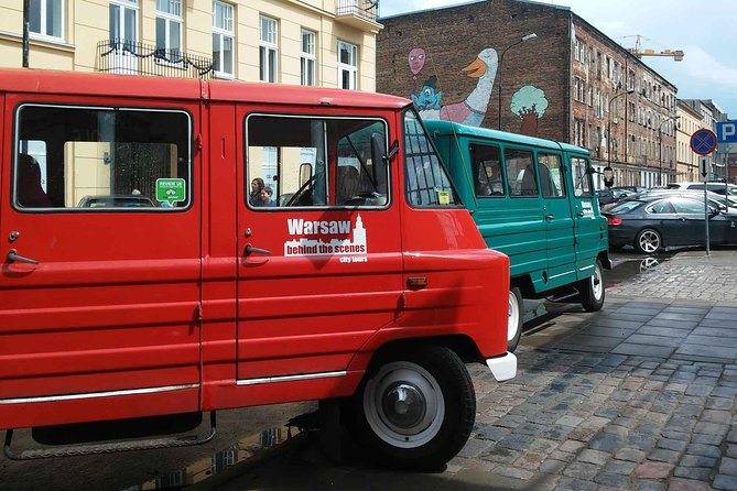 Warsaw Layover Tour (Chopin Airport) by Retro Minibus - Former Jewish Ghetto