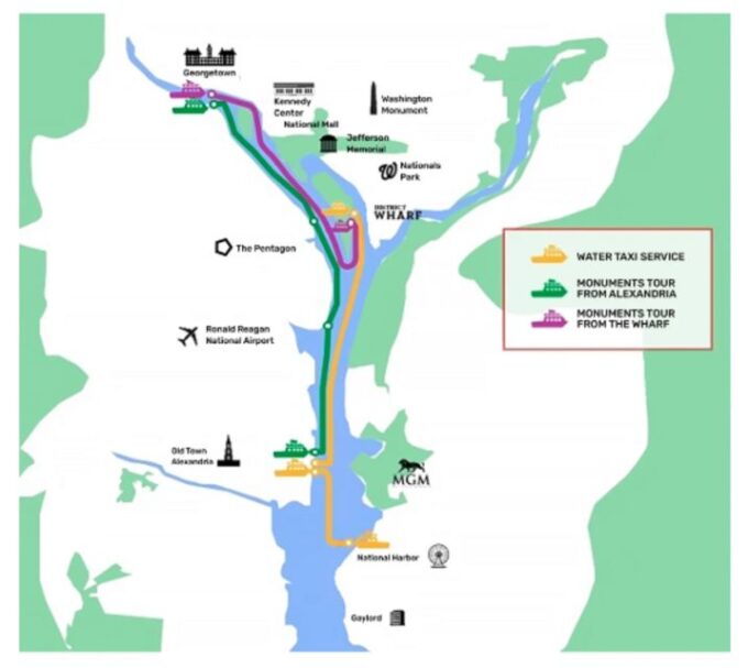 Washington DC: 1 or 2-Day Unlimited Water Taxi Pass - Frequently Asked Questions