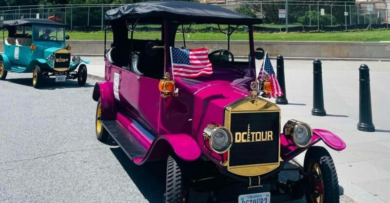 Washington, DC: Day & Night Electric Cart & Vintage Car Tour - An Introduction to the Tour Experience