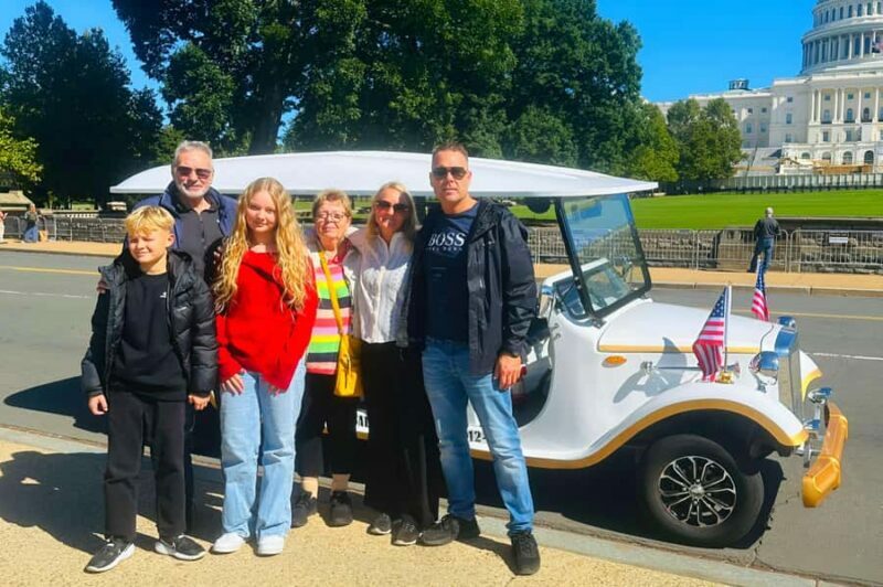Washington DC: Guided Monuments Tour by E-Cart with Blankets - Key Points