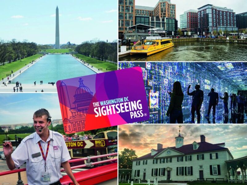 Washington DC Sightseeing Flex Pass: 15+ Experiences in DC - Booking and Reservations