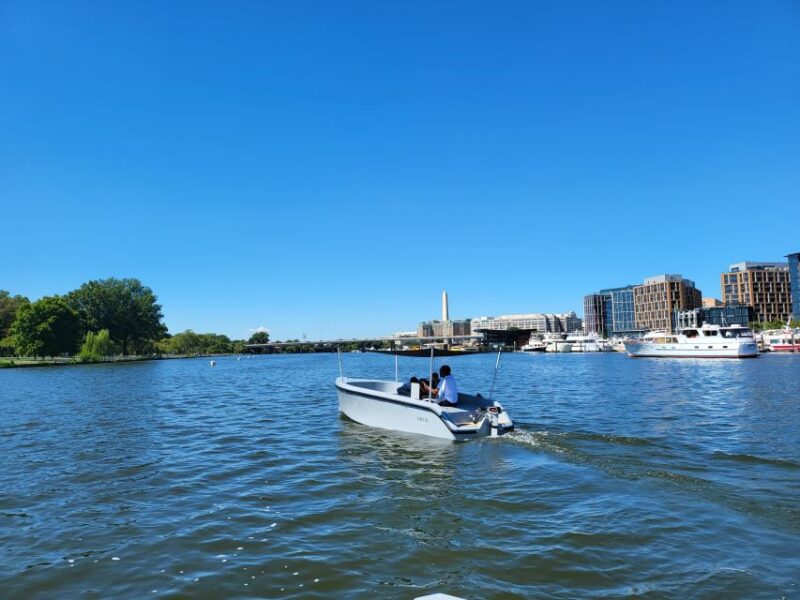 Washington Dc: the Wharf Self-Driven Boat Tour With Map - Meeting and Orientation