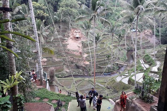 Water Rafting Adventure With Jungle Swing & Rice Terraces - Jungle Swing Adventure
