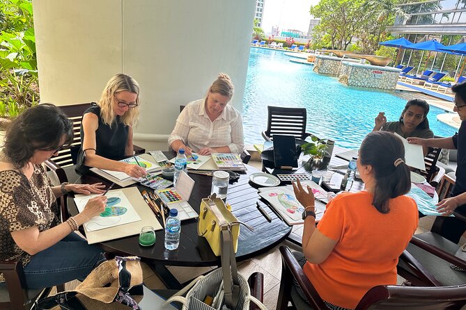 Watercolor Therapy, Fabricacrylics 4 Couples/Retreat Workshop - Key Points