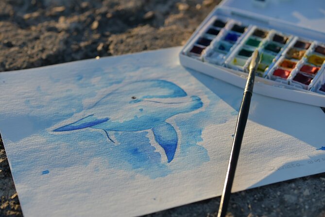 Watercolor Workshops on the Beach - Scenic Beach Setting