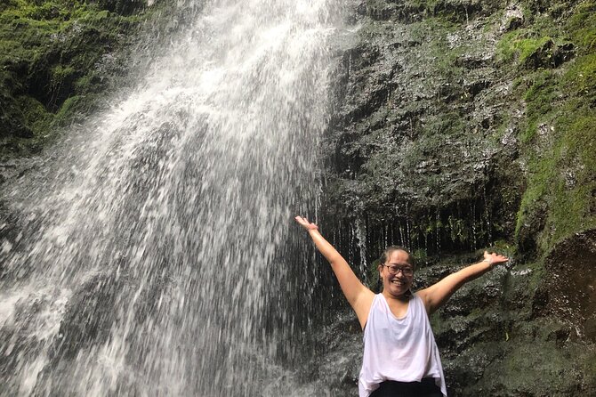 Waterfall Hike , Sightseeing & East Side Beach Day - Waterfall Exploration
