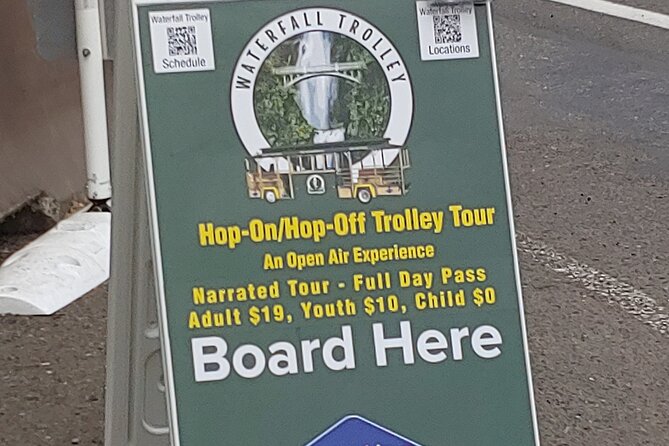 Waterfall Hop-On Hop-Off Trolley Tour Multnomah Falls Day Pass - Reviews
