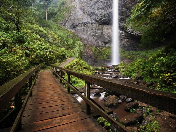 Waterfalls, Mt Hood, and Wine Tour (Tasting Fees Included) - Key Points