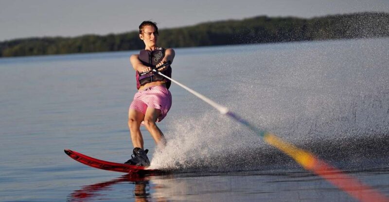 Waterskiing in Trincomalee - Instruction and Support