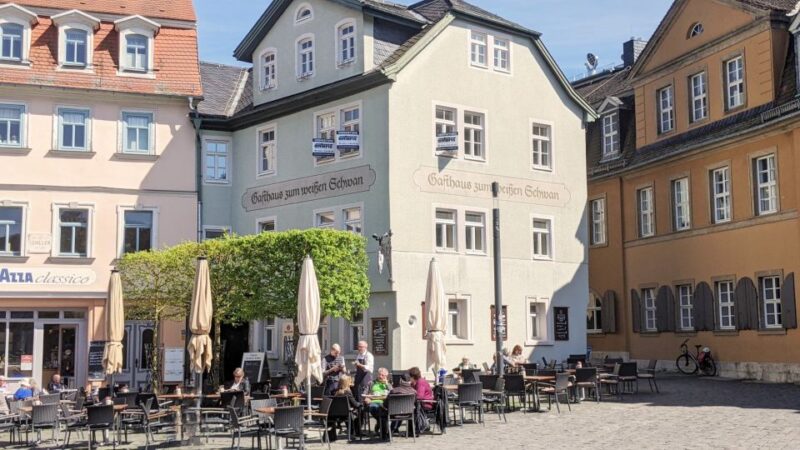 Weimar: City Highlights Self-guided Walking Tour - Schillers Home and Goethes Home