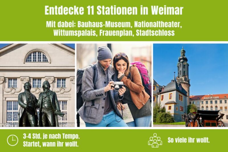 Weimar: Scavenger Hunt Self-Guided Walking Tour - Tour Highlights