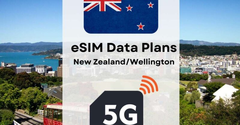 Wellington : Esim Internet Data Plan New Zealand 5g/4g - Technical Specifications