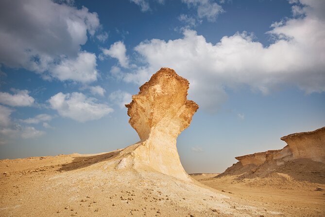 West Coast Tour in Zekreet Peninsula From Qatar - Artistic Sunset Experience