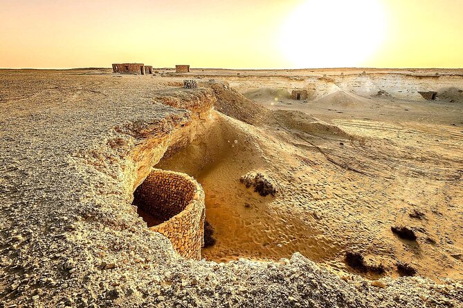 West Coast Tour, Zekreet, Richard Serra Sculpture, Mushroom Rock Formation - Visiting Brouq Reserve
