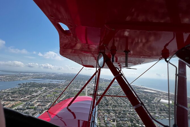 West End Tour, Open Cockpit Biplane Ride - Stunning Aerial Views