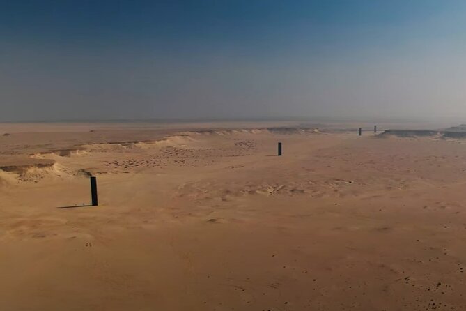 West Of Qatar, Mushroom Rocks, Camel Racing Track, Richard Serra - Accessibility and Participation