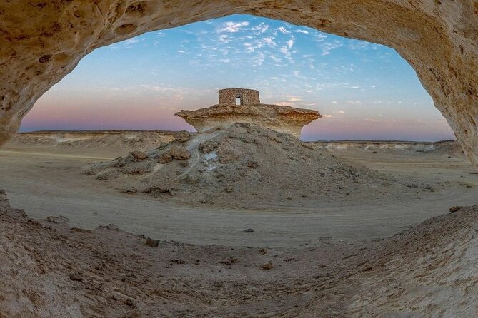 West Qatar Tour to Richard Sierra Sculpture, Umbrella Rocks - Umbrella Rocks