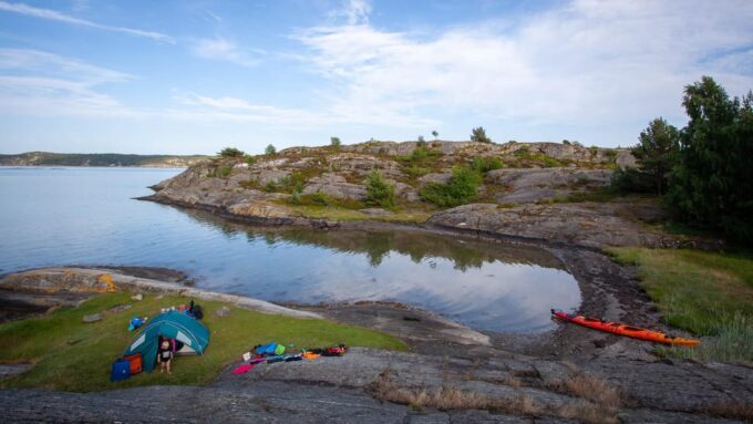 West Sweden: Self Guided Kayak Tour - Southern Route - Private Group Option