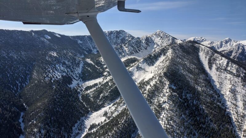 West Yellowstone: 30 Minute Aerial Tour Yellowstone Siesmic - Historical Earthquake