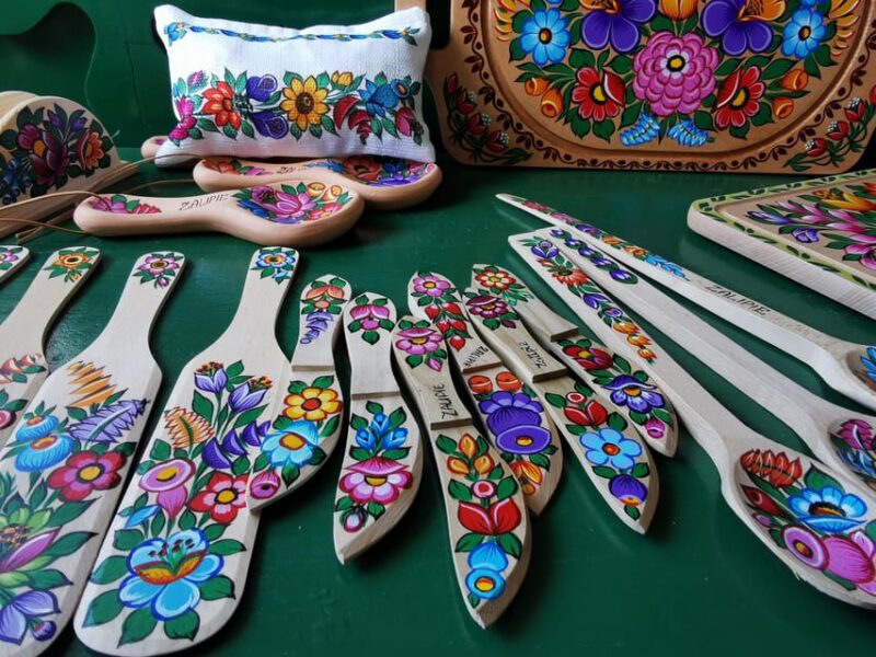 Western Galicia - Zalipie, Tarnów and Vineyards - Zalipies Vibrant Flower Paintings