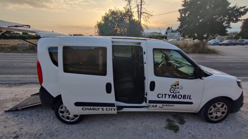 Wheelchair Accessible Transfer From Heraklion/Chania to Rethymno - Vehicle Specifications and Accommodations
