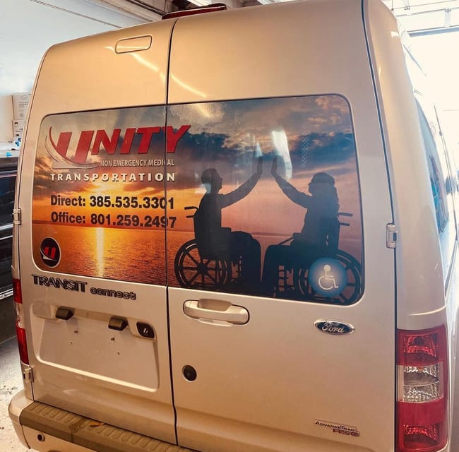 Wheelchair ADA Transportation to Park City in Private Van - Booking Information
