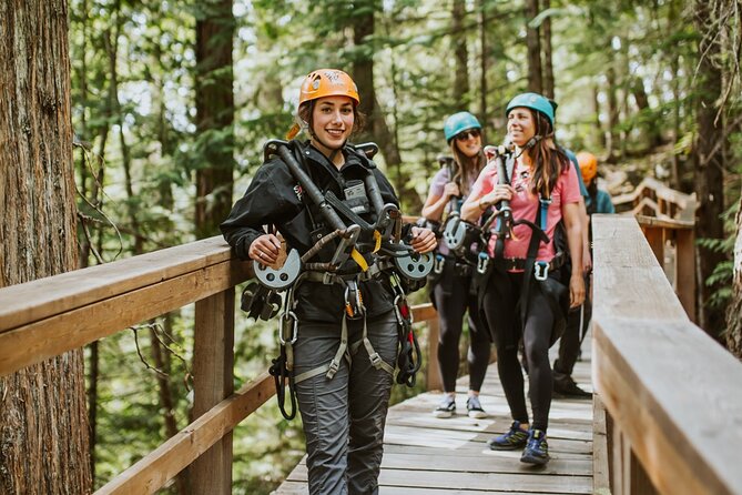 Whistler Superfly Ziplines - Age, Weight, and Group Size