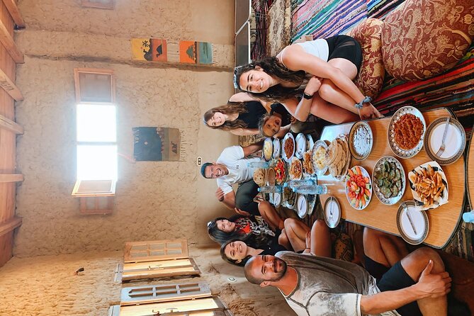 White and Black Desert Overnight Camping Under the Stars - Bedouin-Style Desert Camp