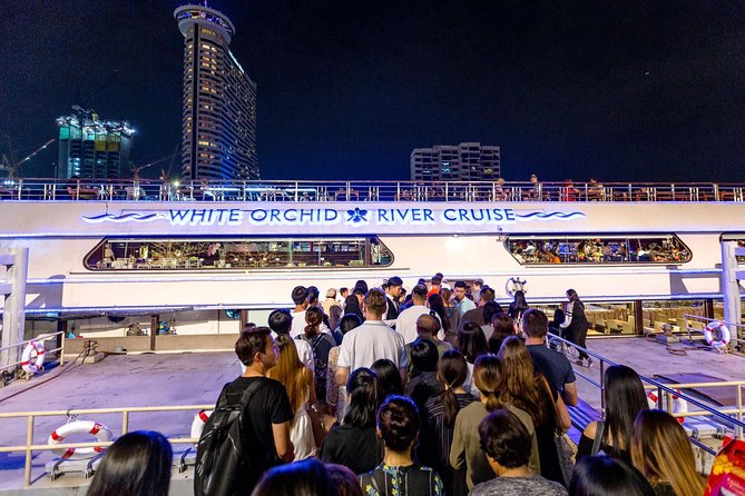 White Orchid Dinner Cruise From Bangkok With Pick-Up & Live Music (Sha Plus) - Buffet Dinner Menu Offerings