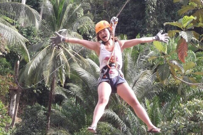 White Water Rafting 7KM & ATV Zipline Visit Monkey Cave and Waterfall With Lunch - Delicious Lunch During the Tour