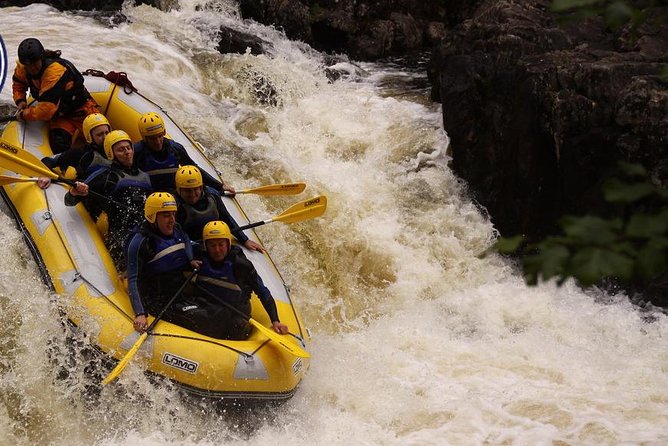 White Water Rafting and River Bugs on the River Tummel - Location and River Details