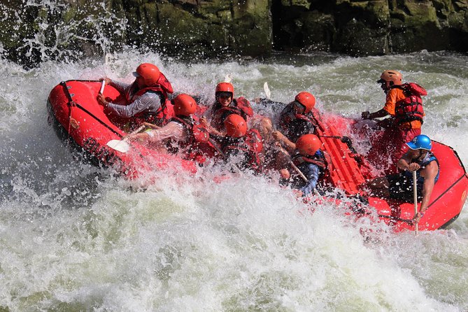 White Water Rafting & Swimming Under the Falls - Overview of the Experience