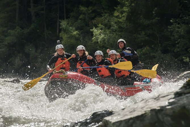Whitewater Action Rafting Experience in Engadin - Physical Fitness and Additional Amenities