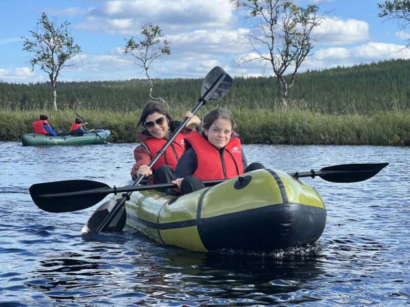 Whitewater Packrafting in River Juutua - Included in the Tour