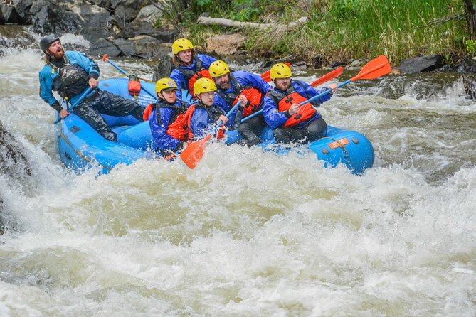 Whitewater Raft Clear Creek - Intermediate Cannonball Run - Guide Qualifications and Expertise