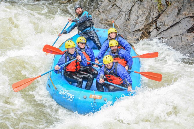 Whitewater Raft Clear Creek - Intermediate Cannonball Run - Navigating the Exciting Rapids