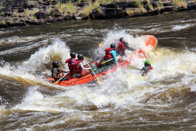 Whitewater Rafting Adventure on the Zambezi River, Victoria Falls Zimbabwe - Navigating Class III-V Rapids