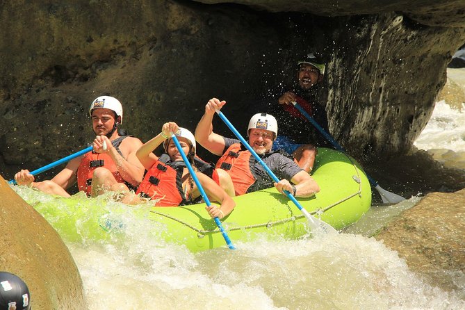 Whitewater Rafting El Chorro Class IV - Pickup Information