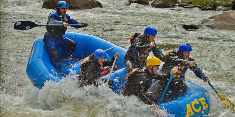 Whitewater Rafting on the Fall Lower Gauley - Saturday - Getting to the Rafting Site