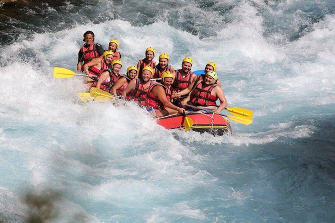 Whitewater Rafting Tour at Koprulu Canyon With Lunch & Transfer - Pickup Locations and Transportation