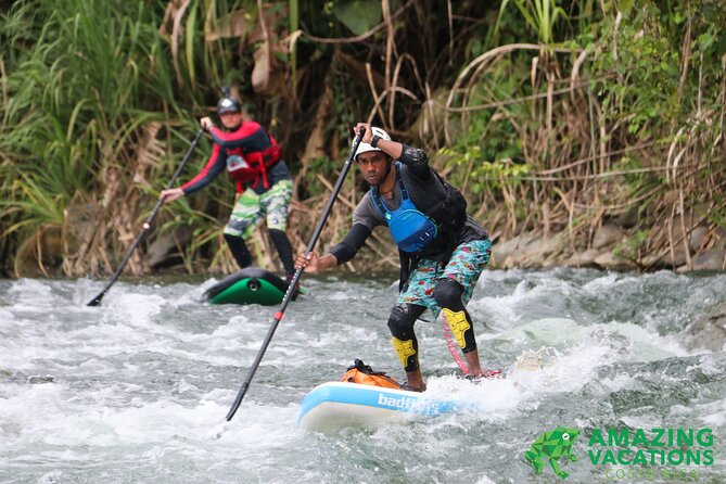 Whitewater SUP Lesson in Costa Rica - Navigating the Pejibaye River