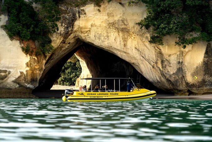 Whitianga: Cathedral Cove 2 Hour Boat Cruise - Departure and Arrival